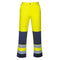 Sevilla Hi-Vis Kontrast Arbeitshose - Gelb/Marine (YNR)
