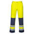 Sevilla Hi-Vis Kontrast Arbeitshose - Gelb/Marine (YNR)