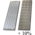 Typ 495 Treppe aus Aluminium, Neigung: 45°