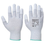 Antistatischer PU Handschuh für Verkaufsautomaten - Grau (G7R)