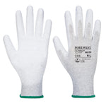 Antistatischer PU Handschuh für Verkaufsautomaten - Grau (G7R)
