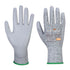 Verkaufsautomaten Schnittschutz B13 PU Handschuh (144 Paar) - Grau (G7R)