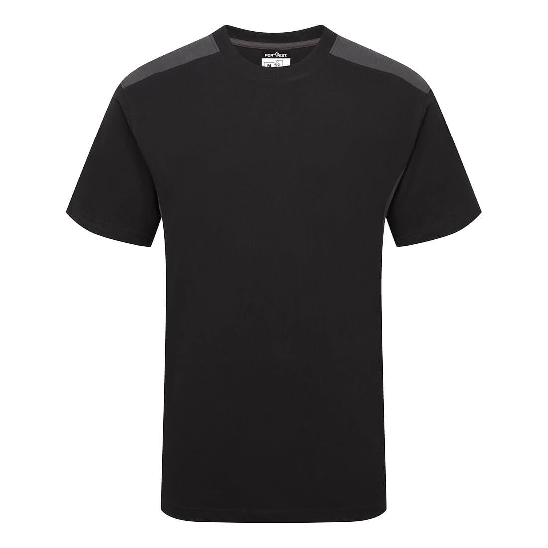Two-Tone T-Shirt S/S - Schwarz/Grau (BYR)