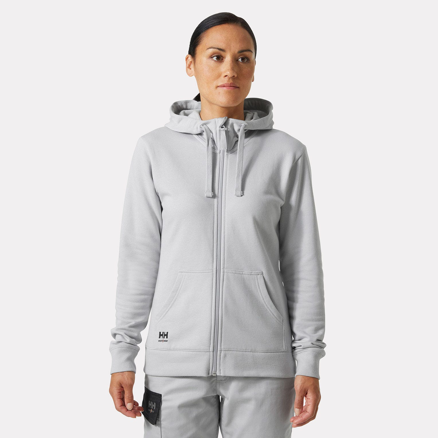 Klassischer Damen-Kapuzenpullover mit Reißverschluss - MELTEC GmbH