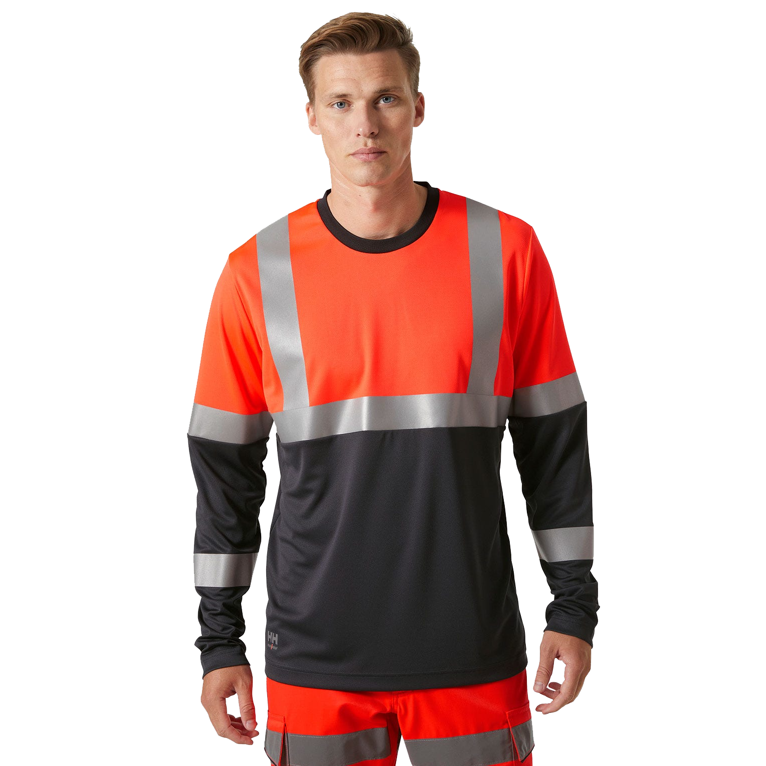 Addvis Hi Vis Langarmpullover Klasse 1