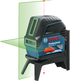 GCL 2-15 G Professional Kombilaser im Handwerkerkoffer mit 3 x Batterie (AA), Drehhalterung