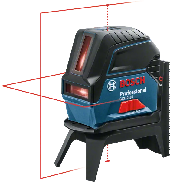 GCL 2-15 Professional Kombilaser mit 3 x Batterie (AA), Laserzieltafel