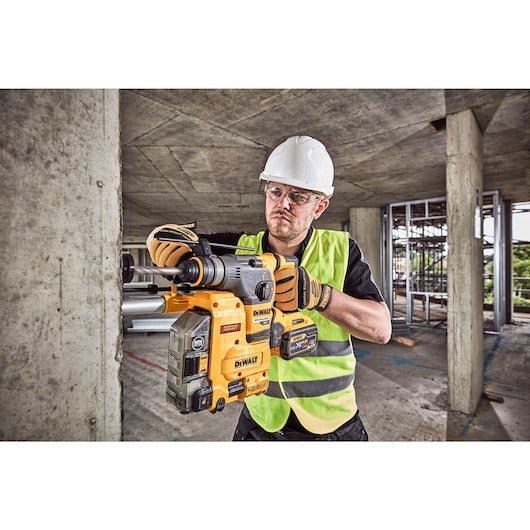 DCH335X2-QW - 54 Volt / 162 Wh SDS-plus Akku-Kombihammer 30mm (bürstenlos), 3,5 Joule, UTC, Staubabsaugung D25304DH-XJ