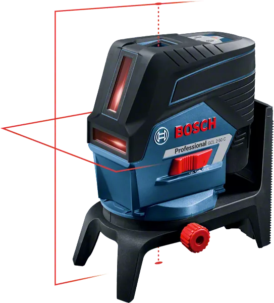 GCL 2-50 C Professional Kombilaser in L-BOXX 136 mit 1 x Akku GBA 12V 2.0Ah, Klemmvorrichtung