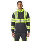 ICU Hi Vis Kapuzenpullover mit Reißverschluss