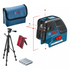 GCL 25 Professional Kombilaser mit 4 x Batterie (AA), Stativ