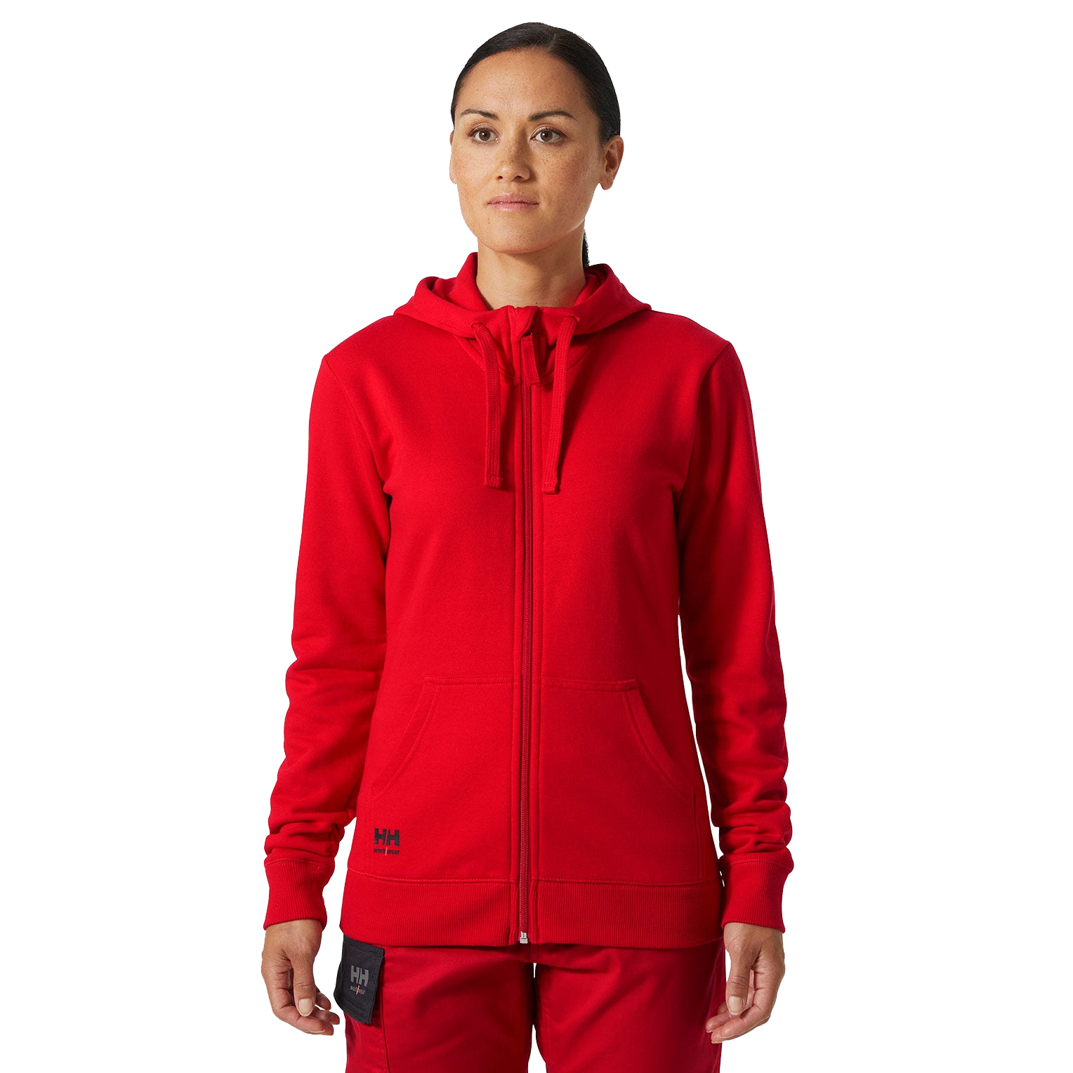 Klassischer Damen-Kapuzenpullover mit Reißverschluss - MELTEC GmbH
