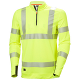 Icu Lifa Active Hi Vis Funktionsunterhemd Mit Halbem Reißverschluss