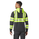 ICU Hi Vis Kapuzenpullover mit Reißverschluss