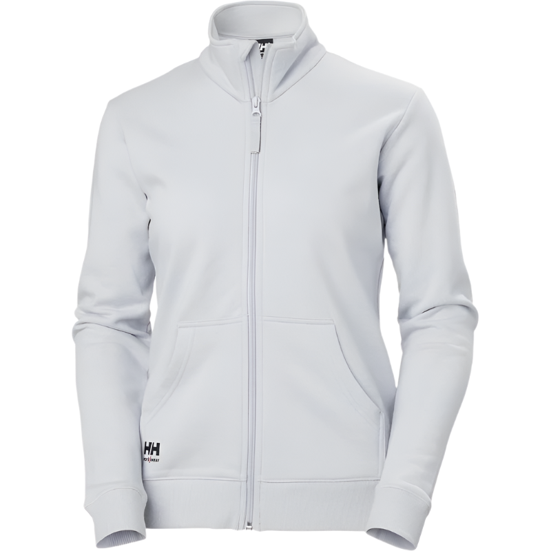 Manchester Damen-Sweatshirt mit Reißverschluss