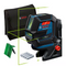 GCL 2-50 G Professional Kombilaser mit 4 x Batterie (AA), Drehhalterung RM 10