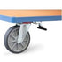 Tischwagen 850x500 - 3 Ladeflächen, Griff waagerecht, 2 Lenkrollen