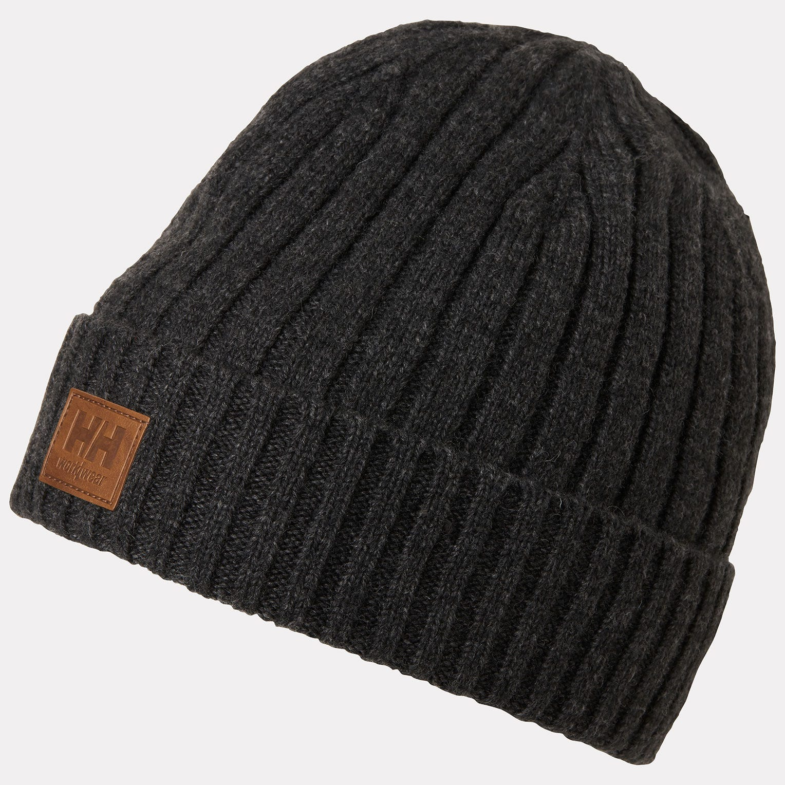 Classic Beanie-Mütze mit Umschlag aus Wolle