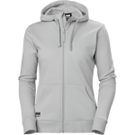 Manchester Damen-Kapuzenpullover mit Reißverschluss