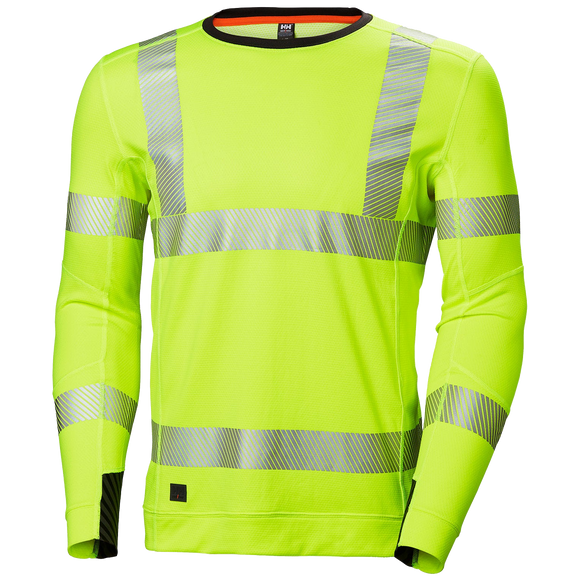 Icu Lifa Active Hi Vis Functional Undershirt With Round Neck