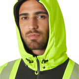 ICU Hi Vis Kapuzenpullover mit Reißverschluss