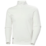 Klassisches Sweatshirt mit halbem Reißverschluss