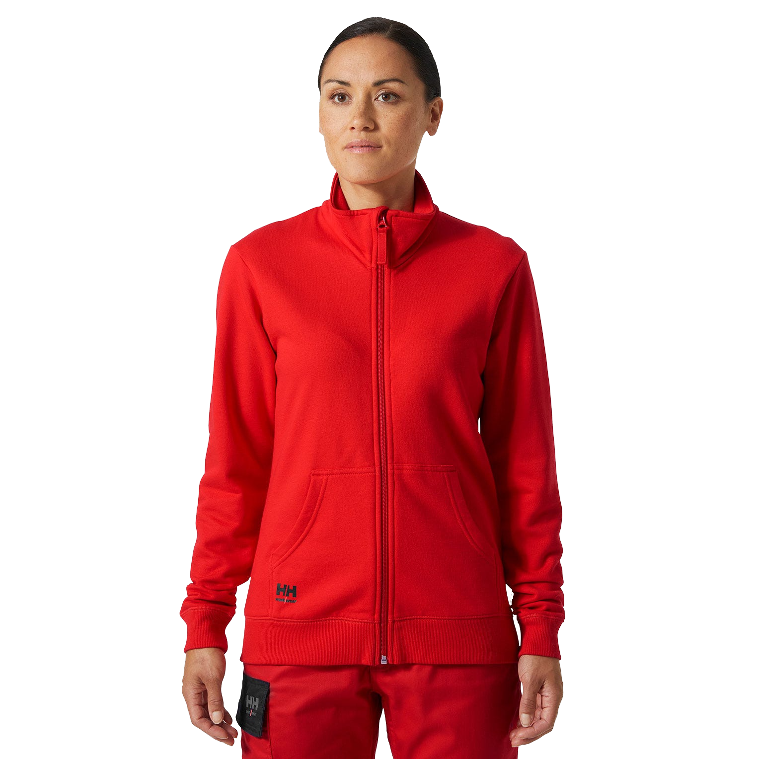 Manchester Damen-Sweatshirt mit Reißverschluss