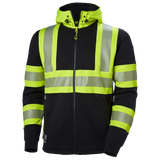 ICU Hi Vis Kapuzenpullover mit Reißverschluss