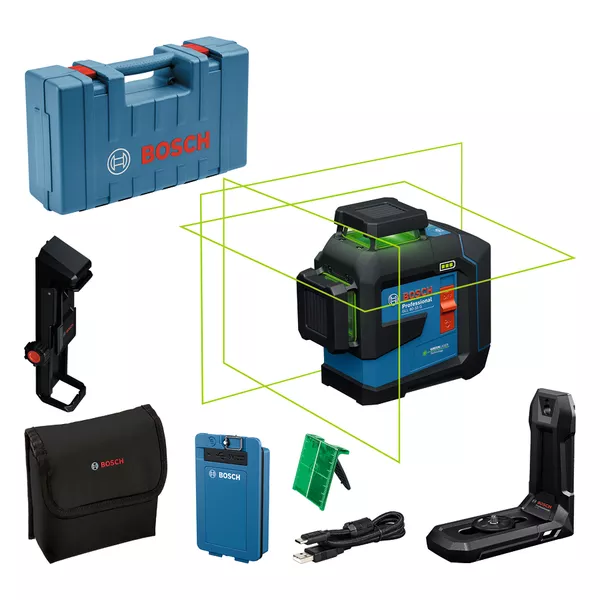 GLL 80-33 G Professional Linienlaser im Handwerkerkoffer mit Universalhalterung LB 10