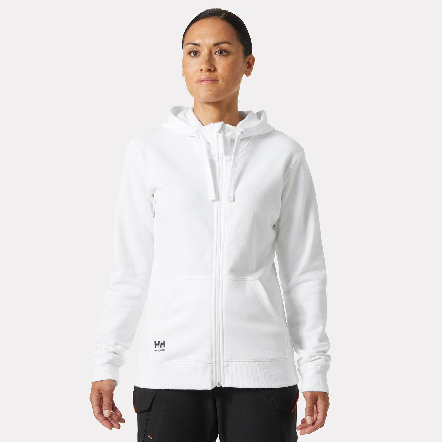 Klassischer Damen-Kapuzenpullover mit Reißverschluss - MELTEC GmbH