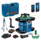 GRL 650 CHVG Professional Rotationslaser im Handwerkerkoffer mit 1 x Li-Ion-Akku ProCORE18V 4.0Ah, Laser-Empfänger