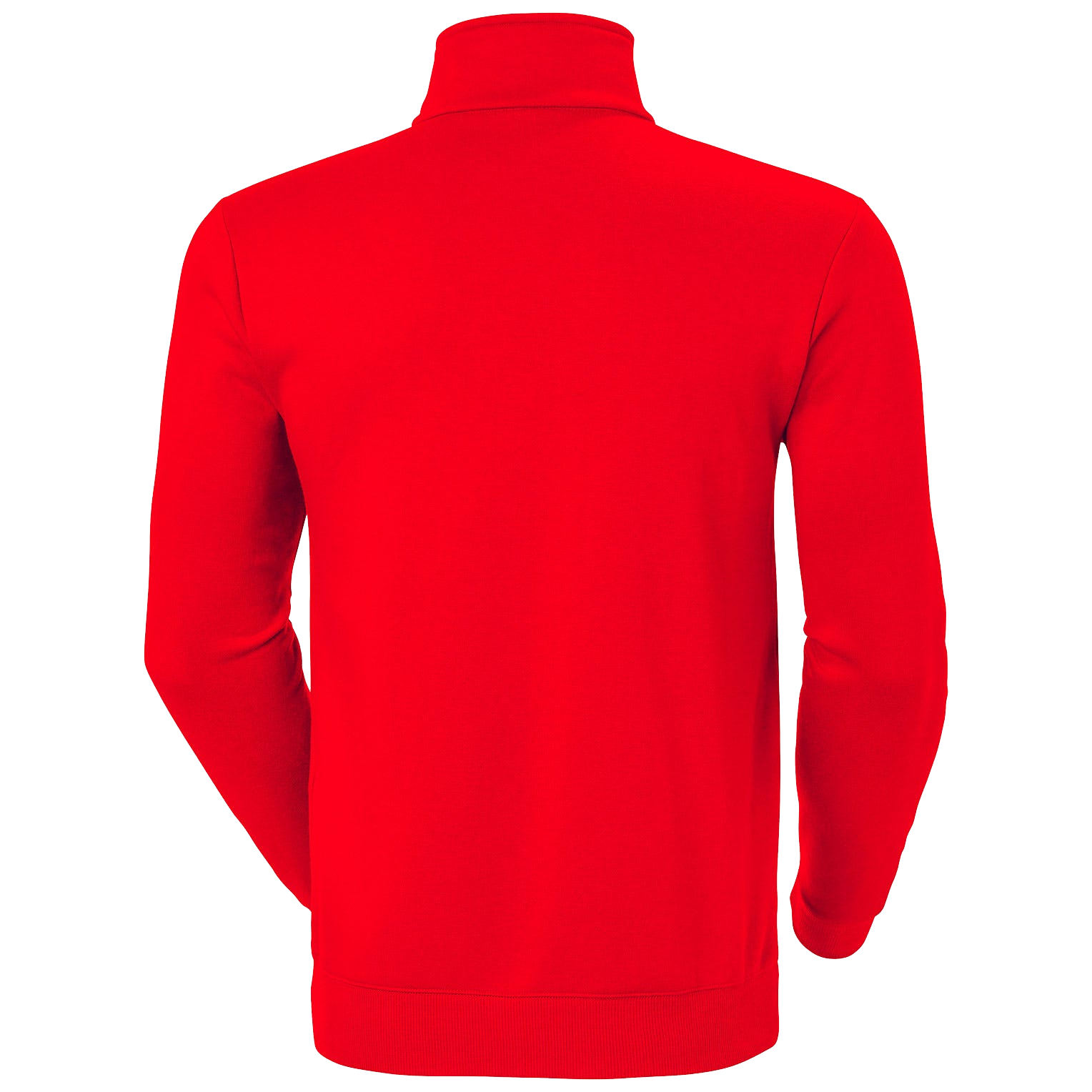 Klassisches Sweatshirt mit halbem Reißverschluss