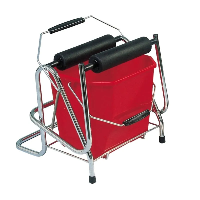 Eimer 12 Liter rot, zu Rollenpressvorrichtung "Ruolo" - MELTEC GmbH