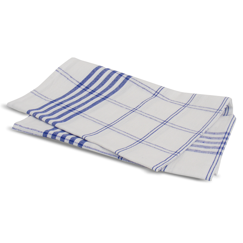 Geschirrtuch blau/weiss, 85 x 48 cm
