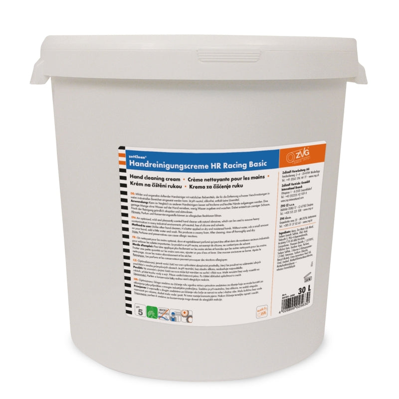 Handreinigungscreme HR Racing Basic, 30 l Hobbock