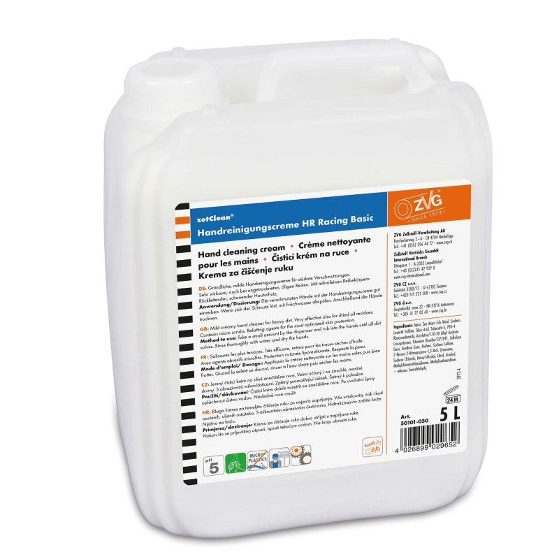 Handreinigungscreme HR Racing Basic, 5 l Kanister