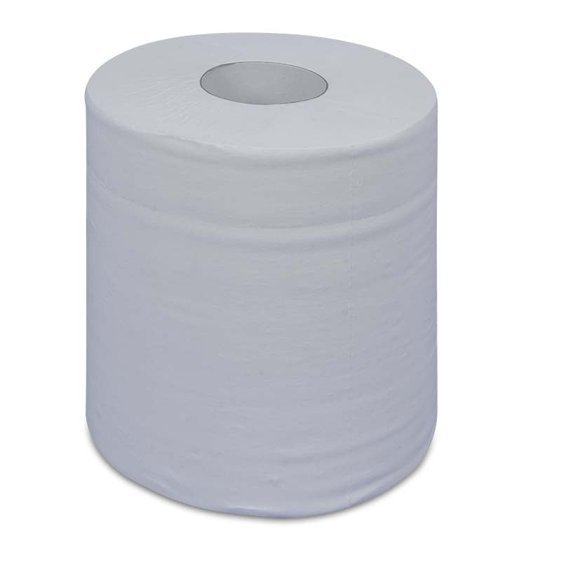 Handtuchrolle, hochweiss, 1-lagig, ca. 200 mm x 120 m, nicht perforiert