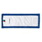Hochleistungsmopp mit Laschen L45, blau