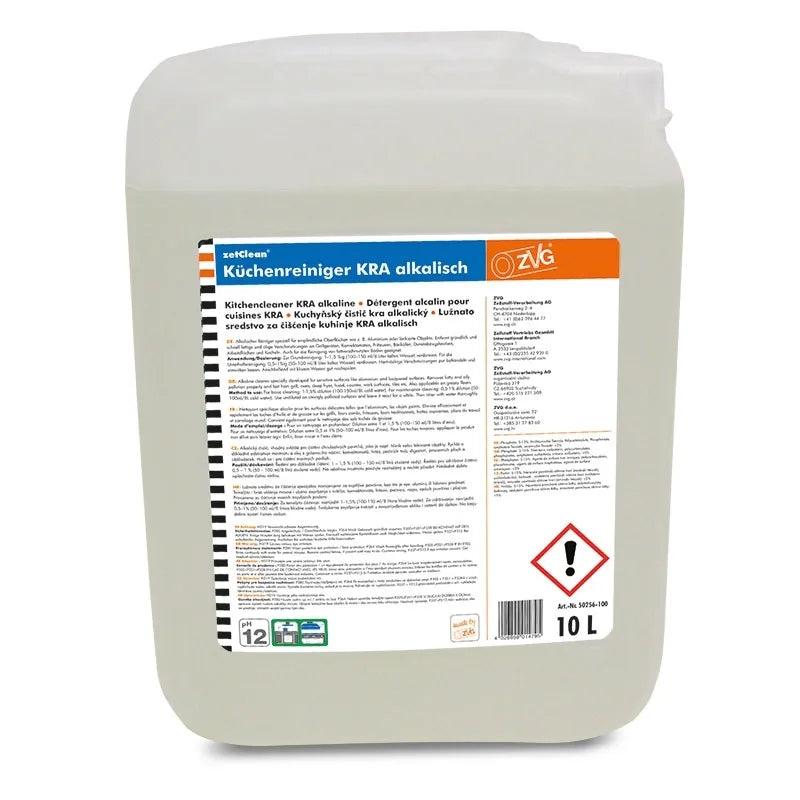 Küchenreiniger KRA alkalisch, 10 l Kanister - MELTEC GmbH