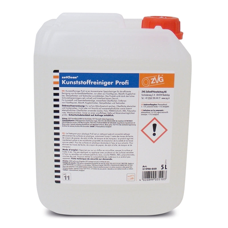 Kunststoffreiniger Profi, 5 l