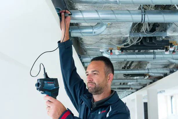 GIS 1000 C Professional Thermodetektor mit 4 x Batterie (AA), Adapter