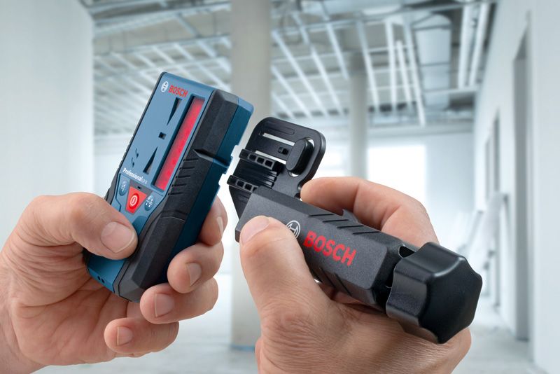 LR 6 Professional Laser-Empfänger mit 2 x Batterie (AAA)
