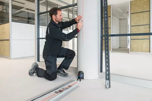 GCL 2-15 Professional Kombilaser mit 3 x Batterie (AA), Laserzieltafel