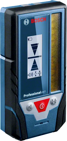LR 7 Professional Laser-Empfänger mit 2 x Batterie (AA), Zubehör-Set