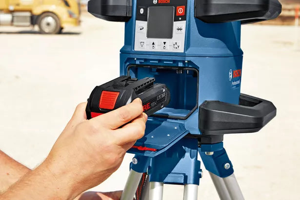 GRL 600 CHV Professional Rotationslaser in L-BOXX 374 mit 4 x Batterie (LR20), Laser-Empfänger LR 60 Professional (0 601 069 P00)