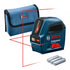 GLL 2-10 Professional Linienlaser mit 3 x Batterie (AA), Schutztasche