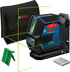 GLL 2-15 G Professional Linienlaser mit 4 x Batterie (AA), Universalhalterung LB 10