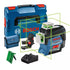GLL 3-80 CG Professional Linienlaser in L-BOXX 136 mit 1 x Akku GBA 12V 2.0Ah, Halterung