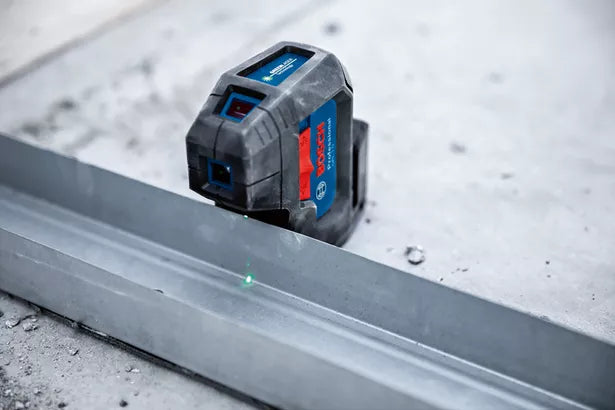 GPL 5 G Professional Punktlaser mit 2 x Batterie (AA), Tasche