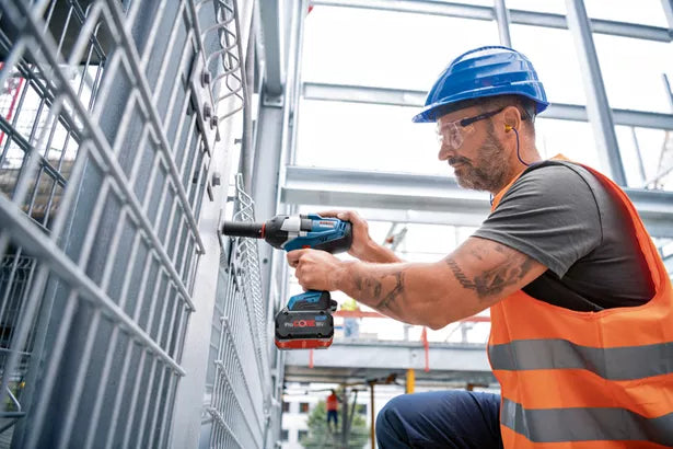 GDS 18V-1050 H Professional Akku-Drehschlagschrauber in L-BOXX 136N mit 2 x Li-Ion-Akku ProCORE18V 5.5Ah, Schnellladegerät